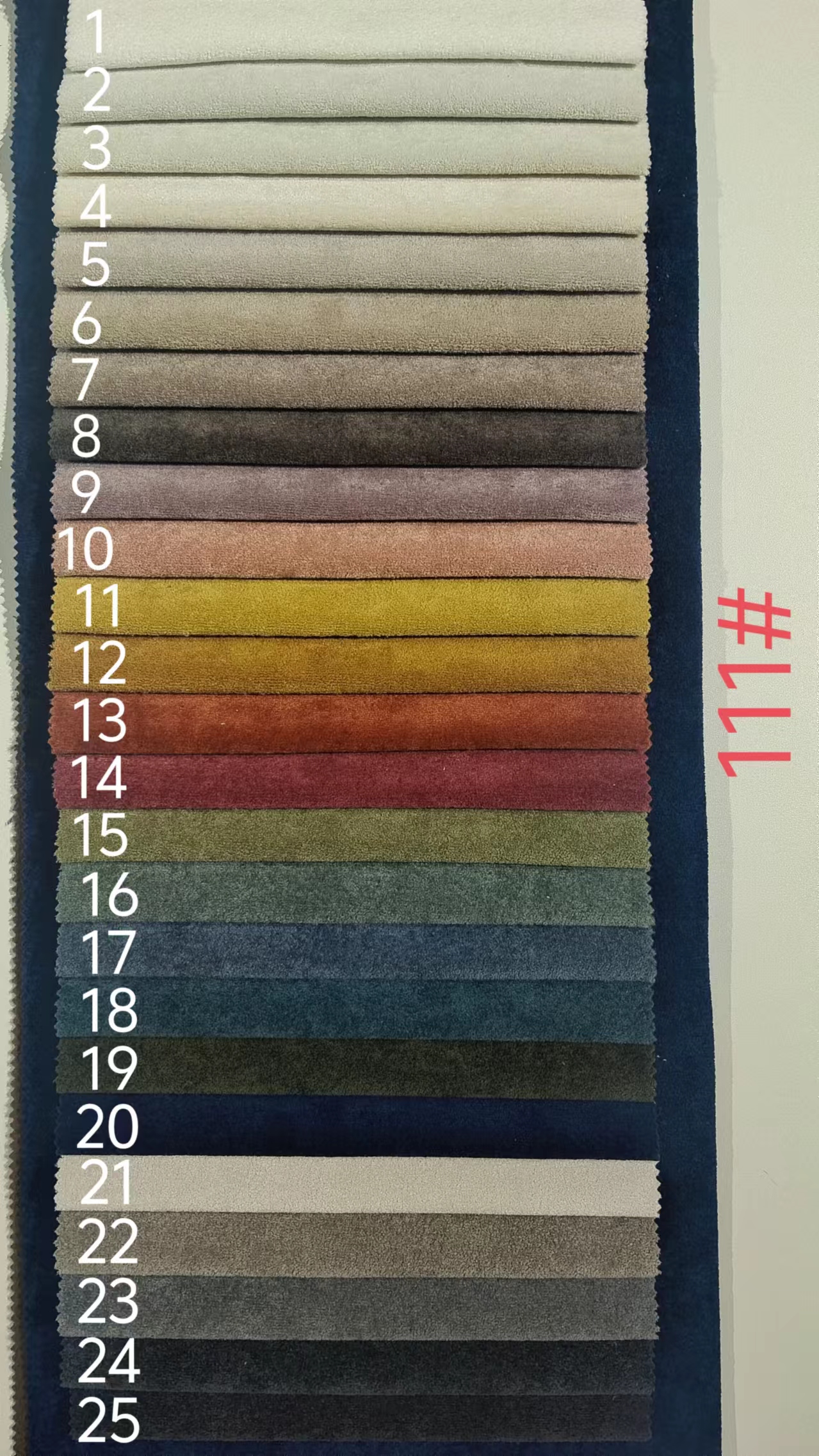 Chenille fabricae